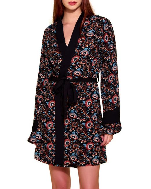 Hauty Floral Challis Robe in at