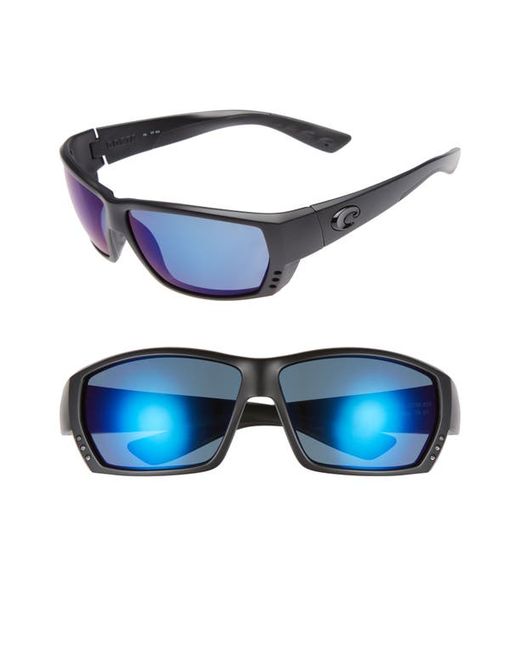 Costa Del Mar Tuna Alley 60mm Polarized Sunglasses in Blackout Mirror at