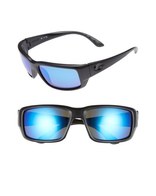 Costa Del Mar Fantail 60mm Polarized Sunglasses in Blackout Mirror at
