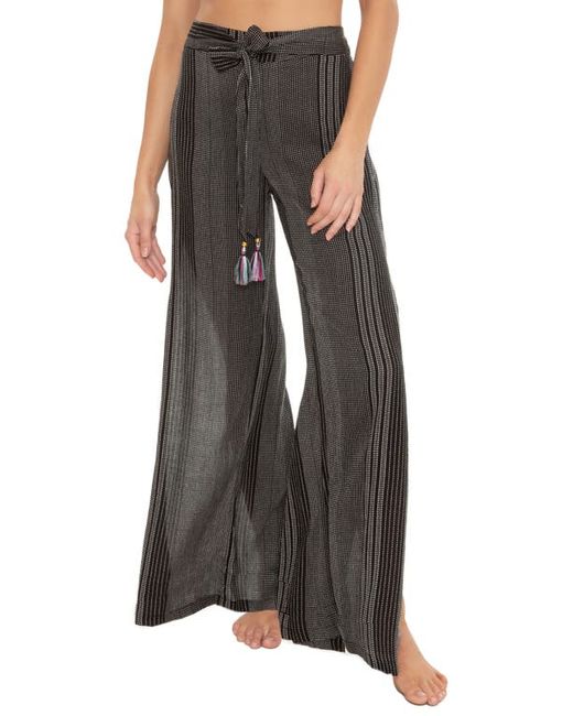 Trina Turk Verona Side Slit Wide Leg Cover-Up Pants in at