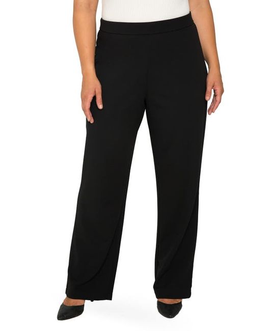 Standards & Practices High Waist Stretch Crepe Trousers in at