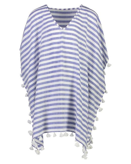 Snapper Rock Striped Caftan Cover-Up in at