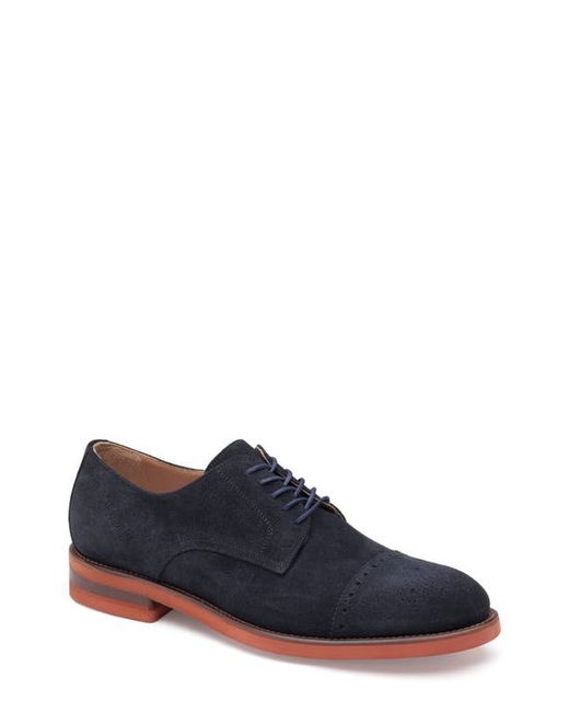 J And M Collection Johnston Murphy Ashford Cap Toe Oxford in at