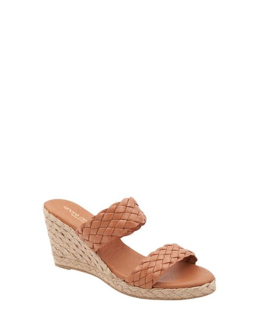 Andre Assous Aria Espadrille Wedge Sandal in at