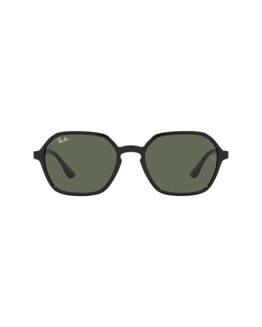 Ray-Ban 52mm Round Sunglasses in Black/Dark at