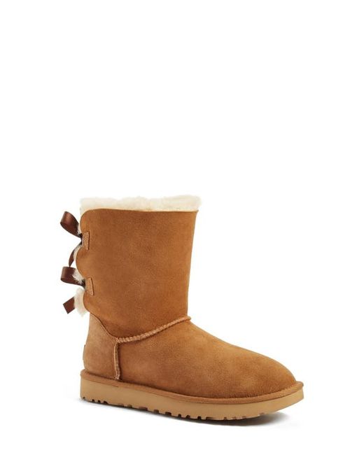 uggr UGGr Bailey Bow II Genuine Shearling Boot in at