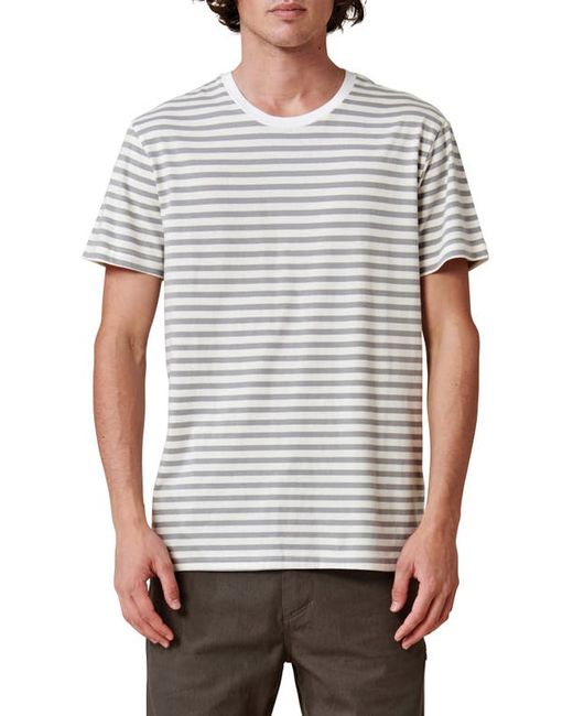 Globe Horizon Stripe Organic Cotton T-Shirt in at