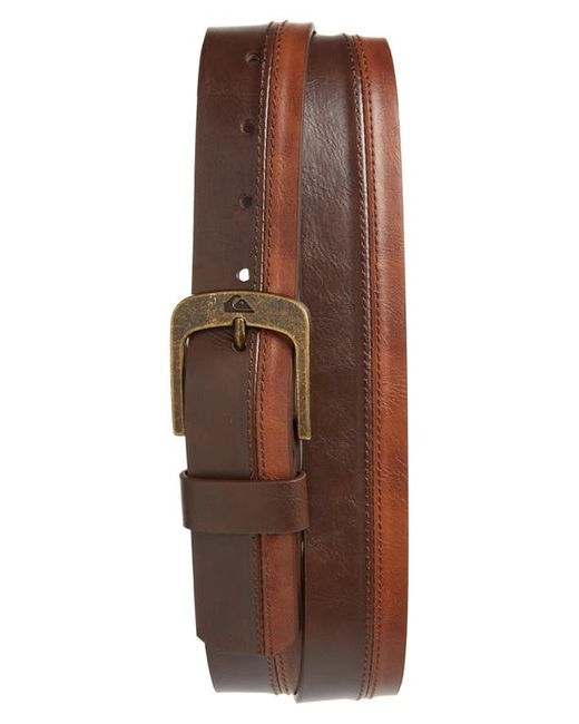 Quiksilver Stitch Witch Faux Leather Belt in at