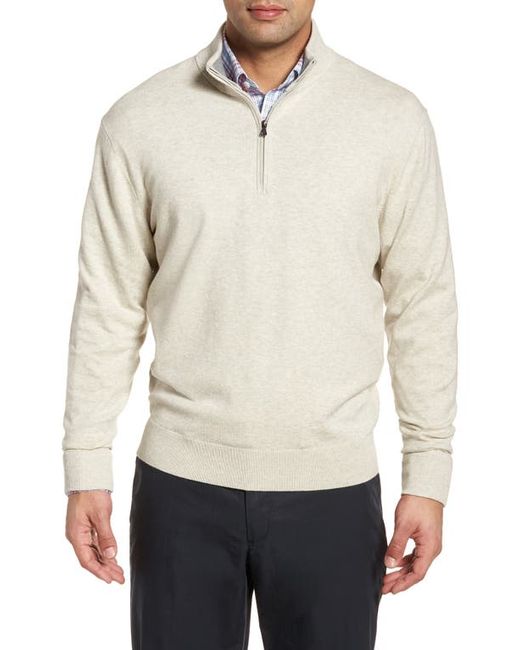 Cutter and Buck Lakemont Classic Fit Quarter Zip Sweater in at