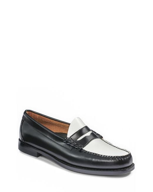 G.h. Bass & Co. G.H. Bass Co. Larson Leather Penny Loafer in Black at