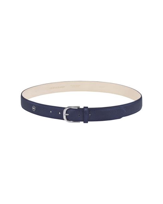 Longchamp Club Leather Belt in at