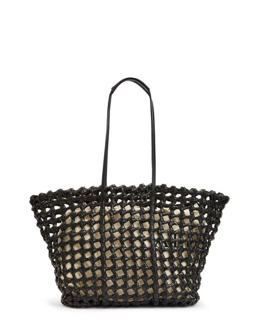 AllSaints Nadaline Knotted Leather Tote in at