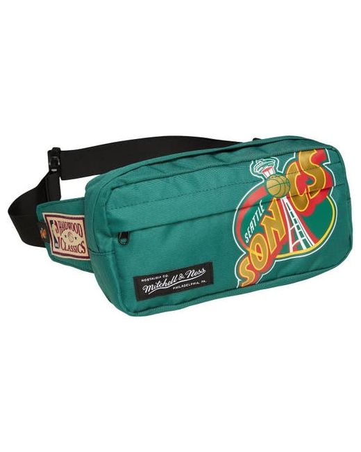 Mitchell & Ness Seattle SuperSonics Hardwood Classics Fanny Pack in at