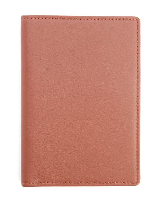 ROYCE New York Leather Vaccine Card Passport Holder in at