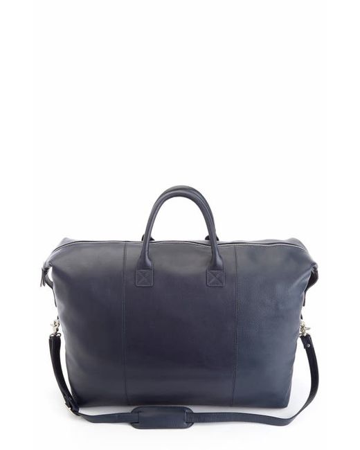 ROYCE New York Weekend Leather Duffle Bag in at
