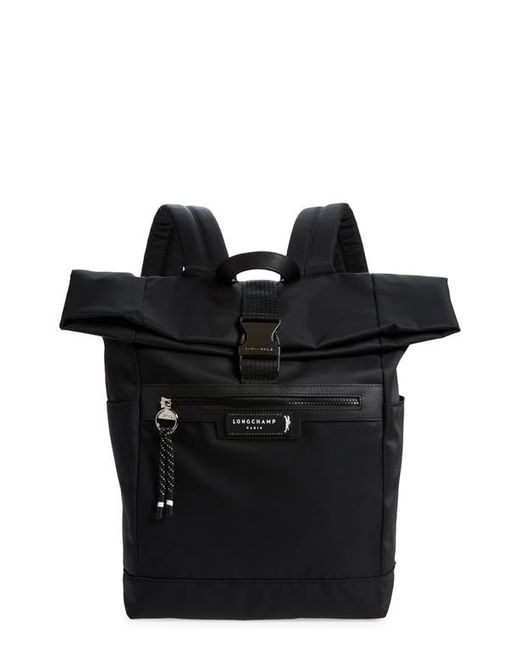 Longchamp Green District Flap Backpack in at