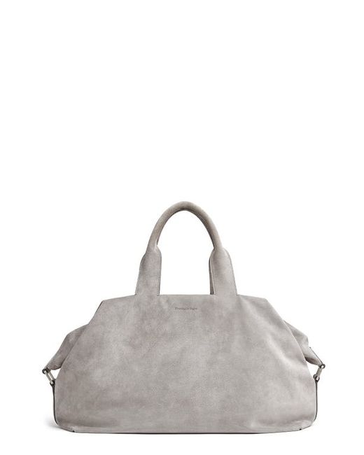 Z Zegna Suede Duffle Bag in at