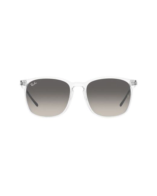 Ray-Ban 56mm Gradient Square Sunglasses in Grey at