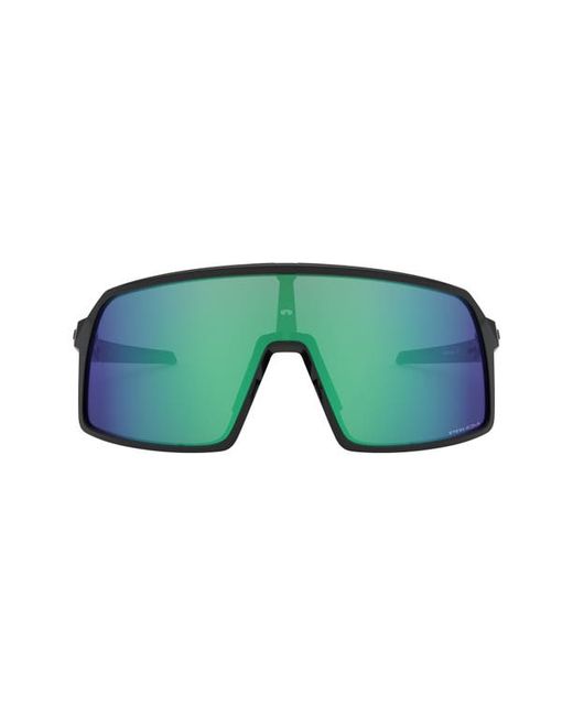 Oakley Sutro Prizm 124mm Shield Sunglasses in Polished Jade at