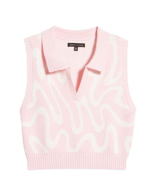 PacSun Schools Out Sleeveless Polo Sweater in at