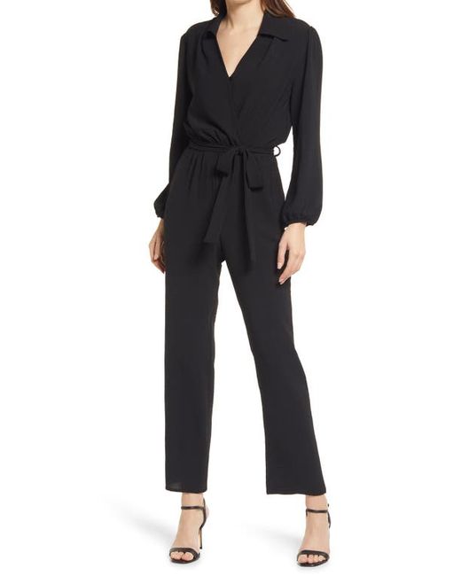 Fraiche by J Johnny Long Sleeve Jumpsuit in at