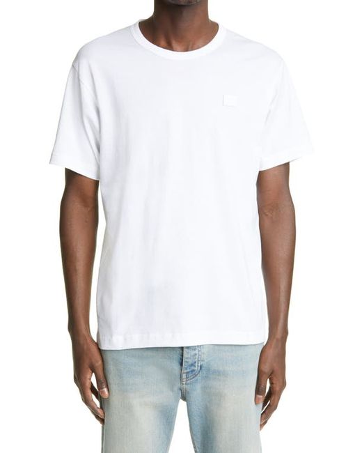 Acne Studios Face Patch Organic Cotton T-Shirt in at