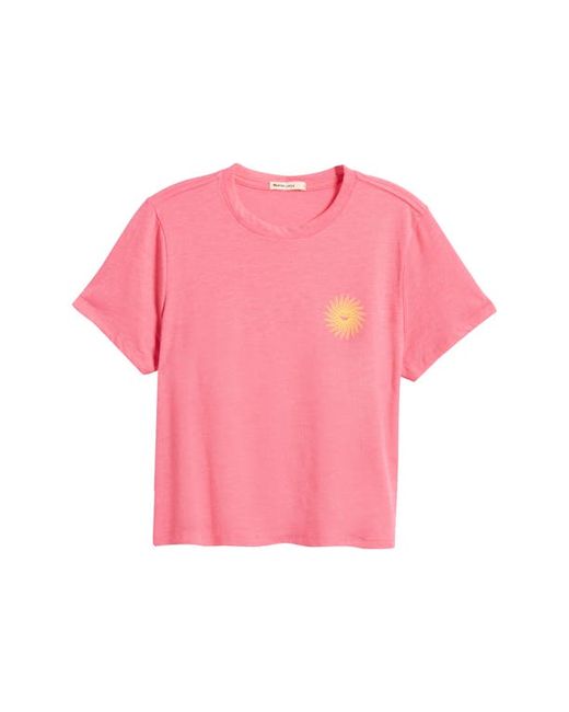Marine Layer Crop Graphic Tee in at