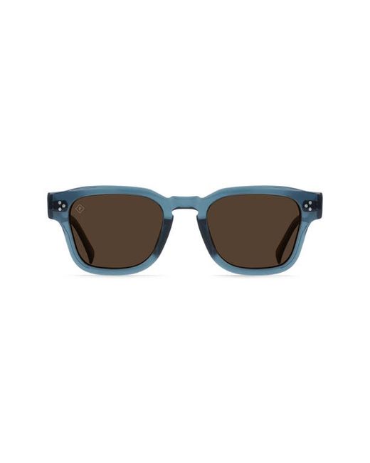 Raen Rece 51mm Polarized Square Sunglasses in Absinthe Vibrant Polar at