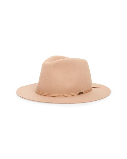 Brixton Wesley Packable Wool Fedora in at