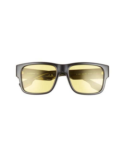 Burberry 57mm Square Sunglasses in Yellow at