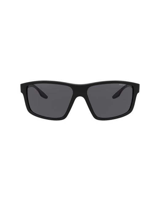 Prada Sport 60mm Rectangle Sunglasses in at