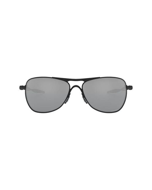Oakley Crosshair 61mm Prizmtrade Polarized Pilot Sunglasses in Matte Prizm at