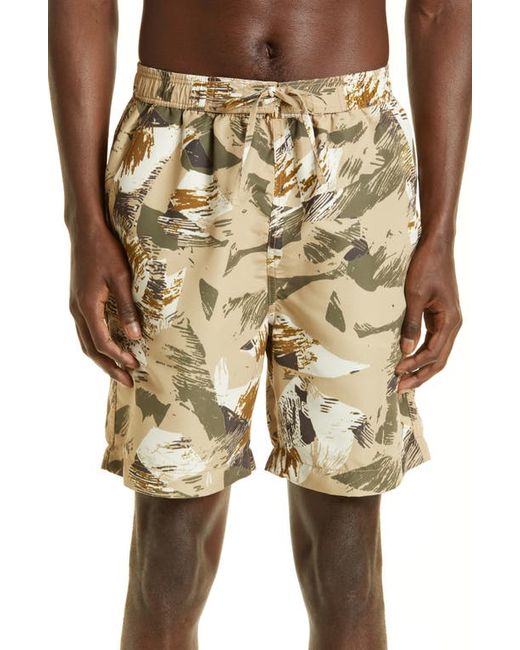 Isabel Marant Hydra Abstract Camo Swim Trunks in at