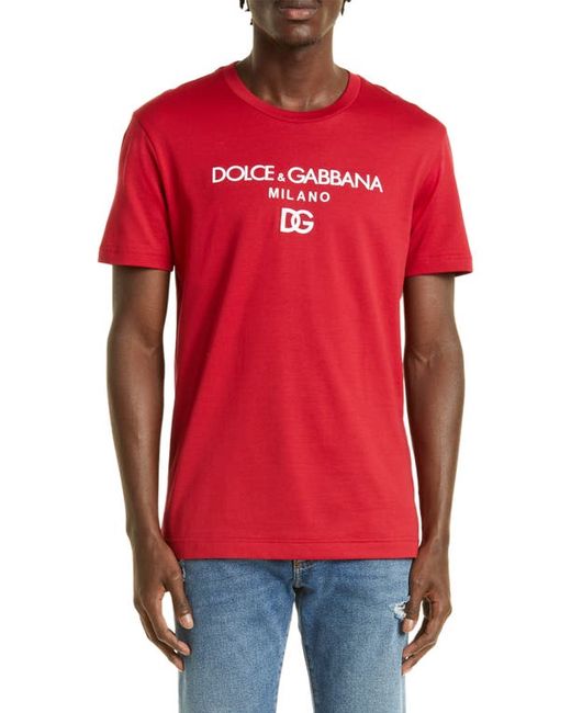 Dolce & Gabbana DG Embroidered T-Shirt in at