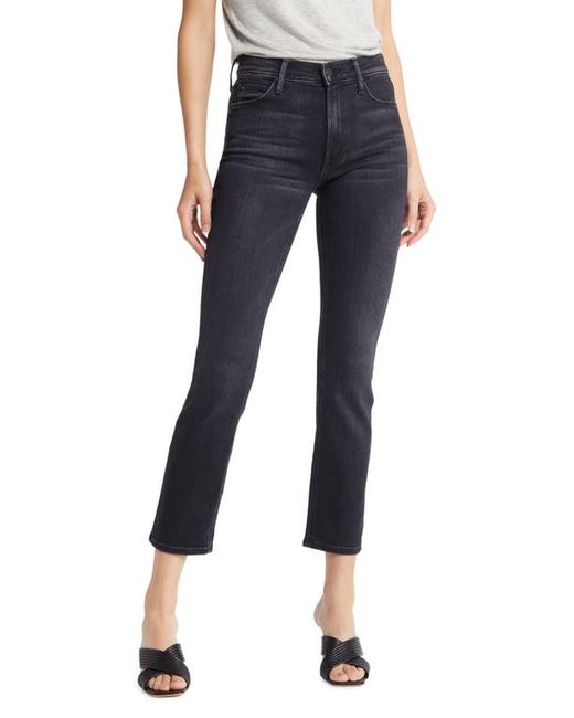 Mother The Dazzler Mid Rise Ankle Straight Leg Jeans in at