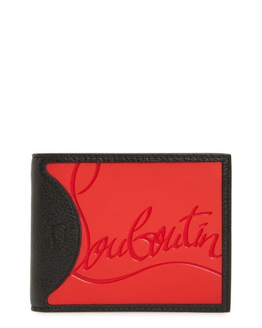 Christian Louboutin Coolcard Leather Wallet in Black at