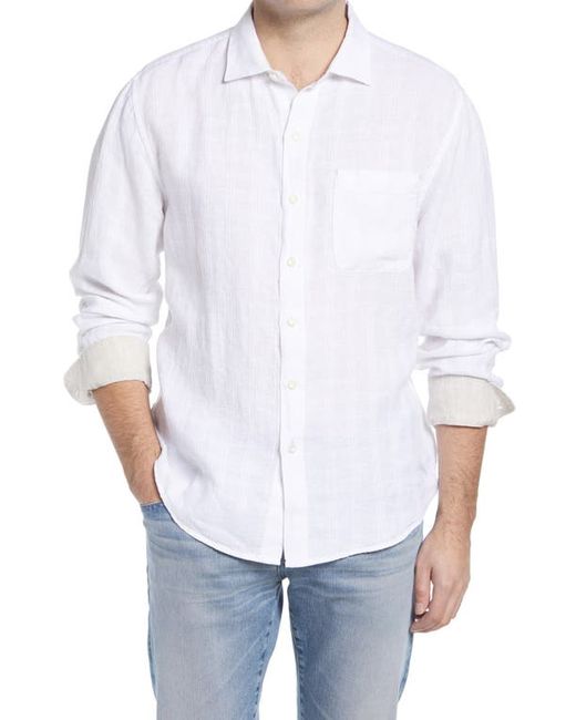 Tommy Bahama Ventana Plaid Linen Button-Up Shirt in at