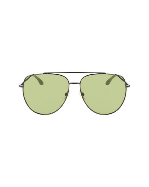 Victoria Beckham 61mm Aviator Sunglasses in at