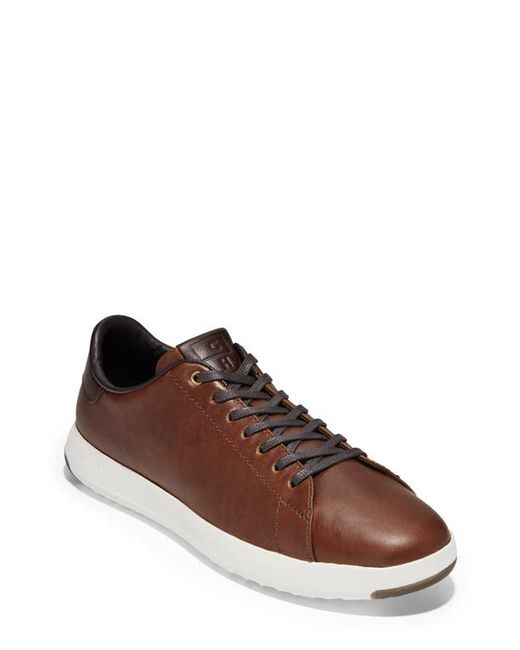 Cole Haan GrandPro Low Top Sneaker in Mesquite/Coffee Leather at