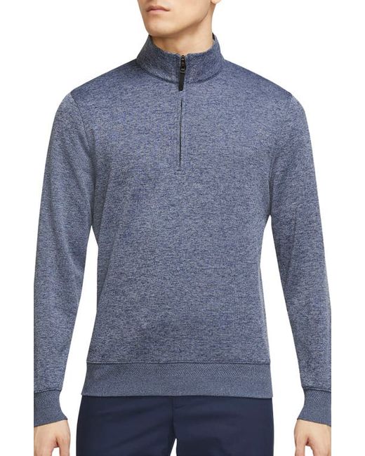 Nike Dri-FIT Player Half Zip Golf Pullover in Obsidian/Ashen Slate at