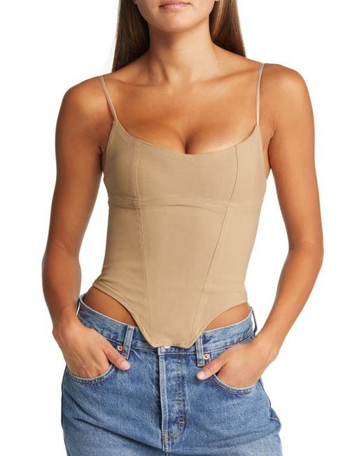 House Of Cb Flavia Sculpting Corset Top in at