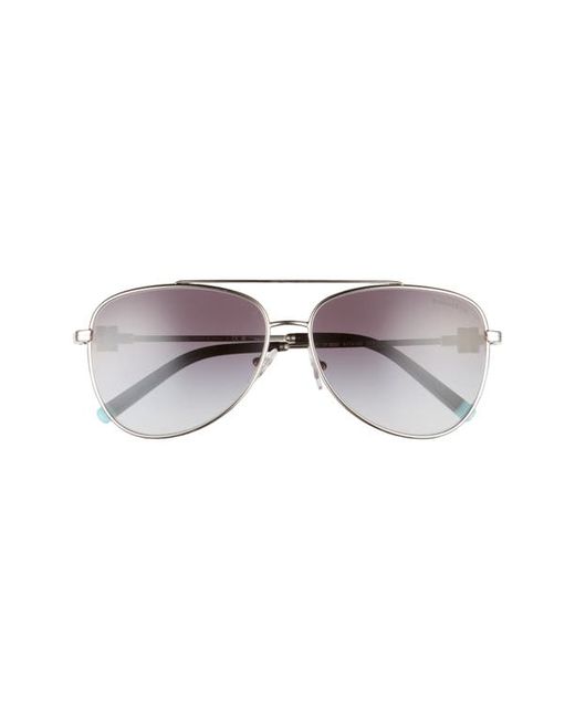 Tiffany & co. . 59mm Pilot Sunglasses in Grey Gradient at