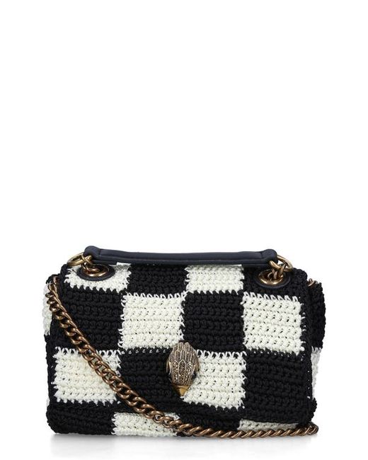 Kurt Geiger London Mini Kensington Crochet Convertible Crossbody Bag in at
