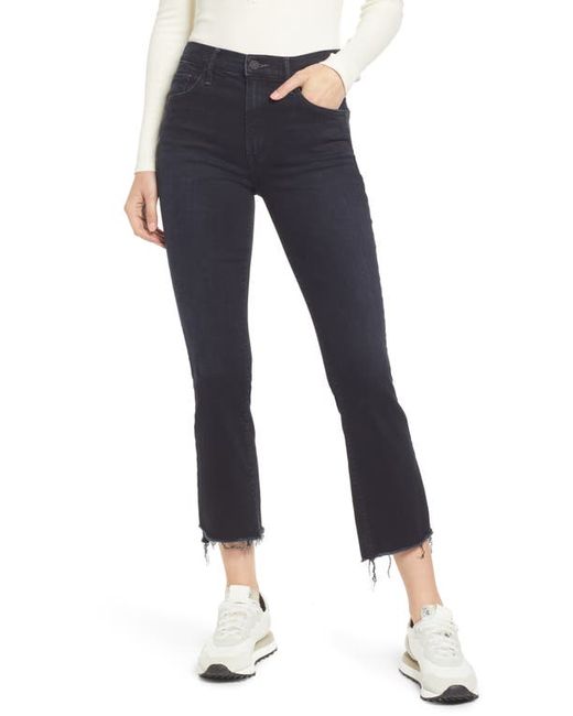 Mother The Insider Crop Fray Step Hem Jeans in at