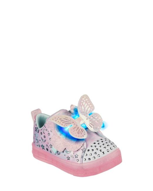 Skechers Shuffle Brights Butterfly Light-Up Sneaker in at