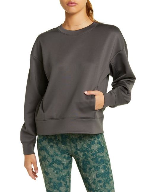 Zella Luxe Pocket Sweatshirt in at