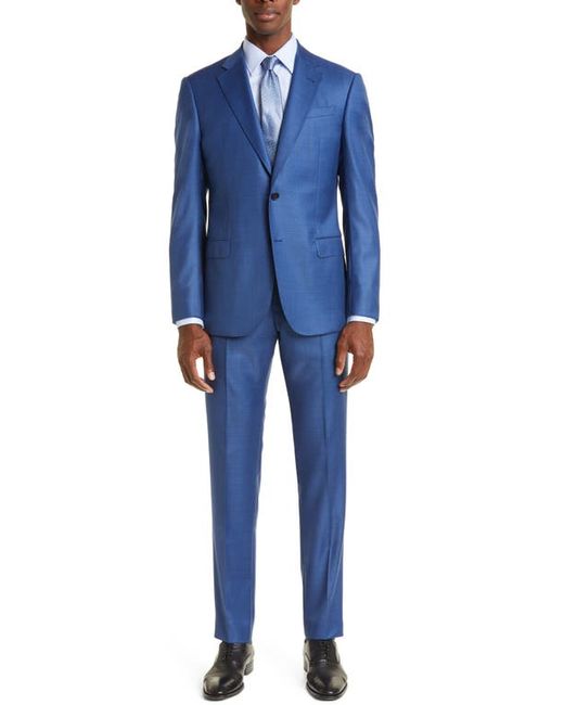 Emporio Armani G-Line Trim Fit Solid Wool Suit in at