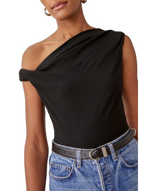 Reformation Cello One-Shoulder Knit Top in at