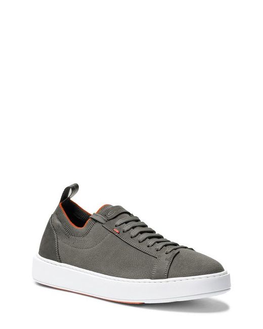 Santoni Daftest Lace-Up Sneaker in at