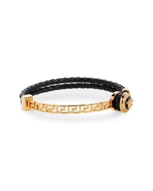 Versace First Line Medusa Coin Bracelet in Versace Gold at